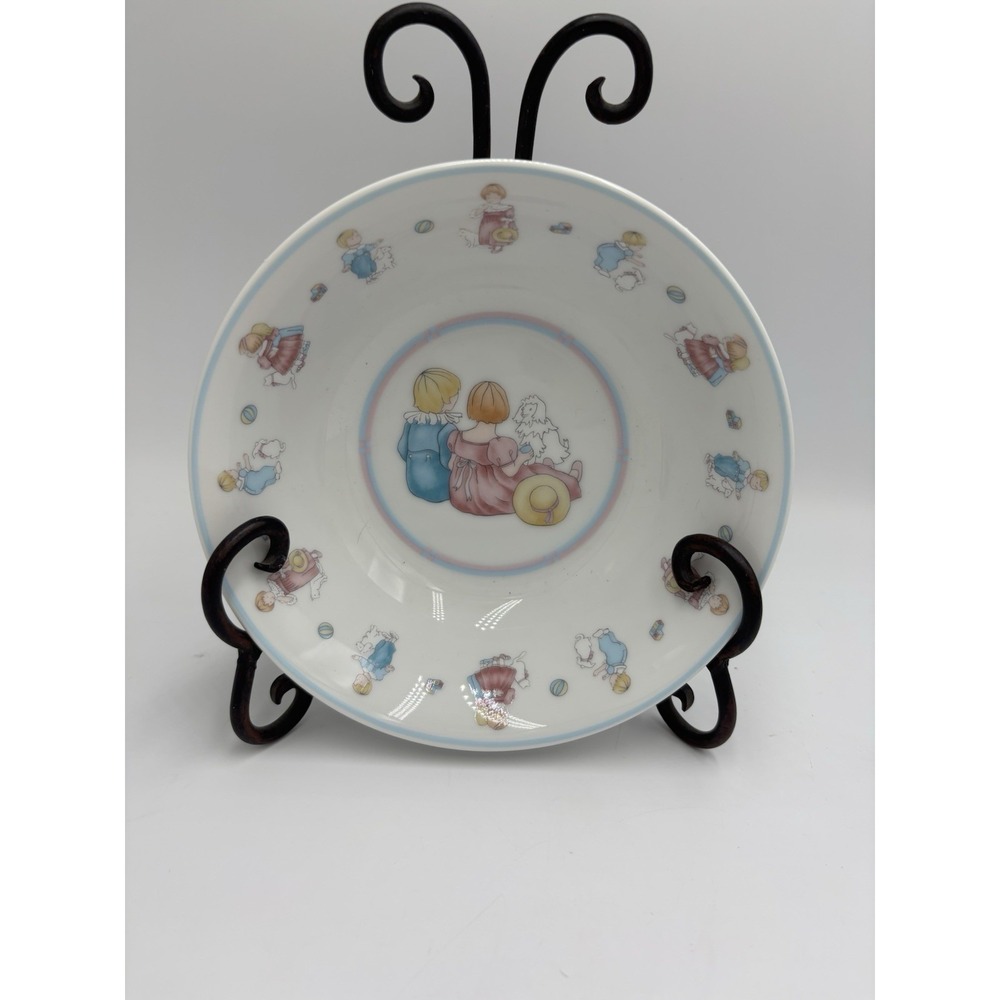 Baby Dior (Christian Dior) 'Les Enfants' Fine China Plate Bowl And Mug Set Of 3 - Picture 8 of 10